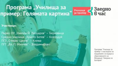 Първо основно училище - участник в "(р)Еволюция в действие: Заедно градим бъдещето" 17